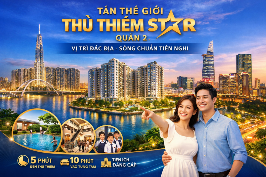 quảng cáo tại thang máy tòa nhà Thủ Thiêm Star QUẬN 2