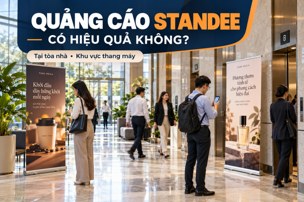 Quảng cáo Standee có hiệu quả không