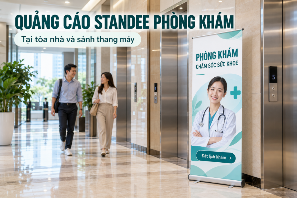 Quảng cáo Standee phòng khám